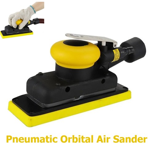 Pneumatic orbital flat - flat, bed