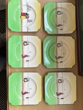 Royal Doulton dutch harlem series ware Plates Art Deco Era