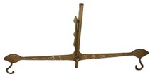 Brass Hanging Scale Antique 52