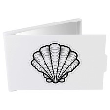 'Sea Shell' Compact / Travel / Pocket Makeup Mirror (CM00042905)