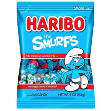 Haribo Smurfs Share Bag (USA)