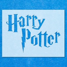 Harry Potter Title Stencil Stencil, Mylar Airbrush Painting Wall Art Crafts