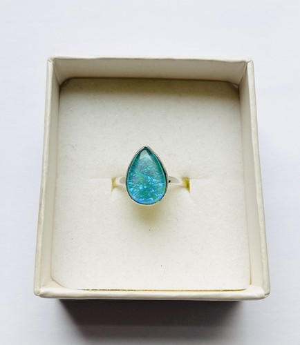 Stunning natural blue opal - stunning,