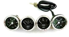 Smith Black Chrome Volt Gauge