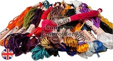 Metallic silk rayon skeins - metallic,
