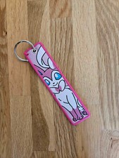 Embroidered Pokemon Keychain