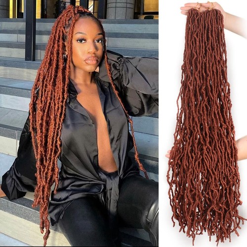 Leeven copper faux locs - faux,