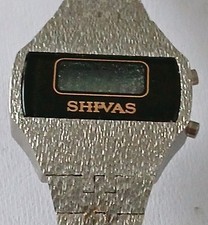 Vintage Shivas Silvertone Ladies Bracelet Digital Watch Faulty !!!