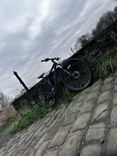 Carrera Hellcat 29 Mountain Bike It’s Black And Blue With New Rear Pads