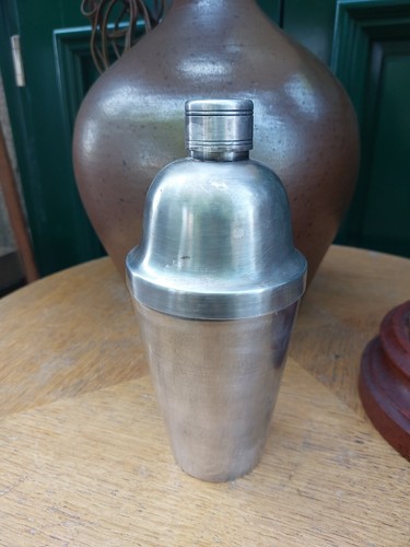 Silver plated cocktail shaker - plated,