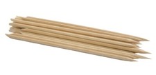 Birch wood manicure - wood,