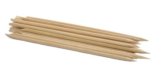 Birch wood manicure sticks - birch,