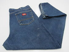 Dickies MENS Distressed Regular straight jeans Blue W 38/ L 34 REF (14297)