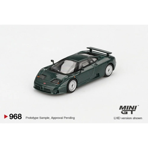 Bugatti eb110 verde - bugatti, scuro