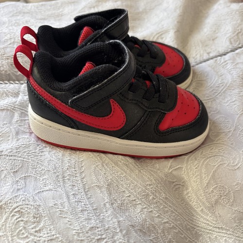Infant black red - nike, low
