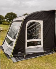 Sun Camp Caravan Awning Grey 2m x 2.5m Used Good Condition with Carry Bag