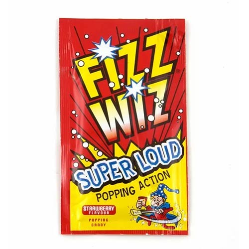 Strawberry flavour fizz wiz - strawberry,