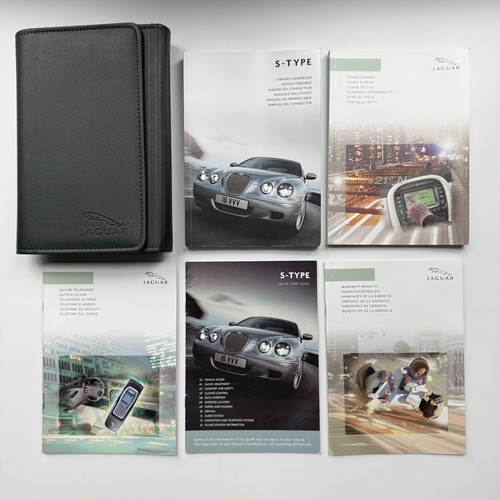 Jaguar type owners manual - jaguar, s-type