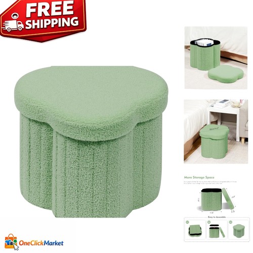 Flower shaped storage - flower-shaped, ottoman