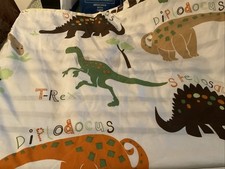 ESSENTIALS by Coloroll Single Dinosaur Duvet Cover & Pillowcase