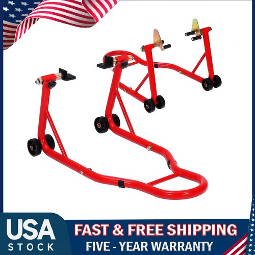 Motorcycle bike stand - bike, front