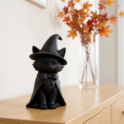 Dark style cat - style, witch