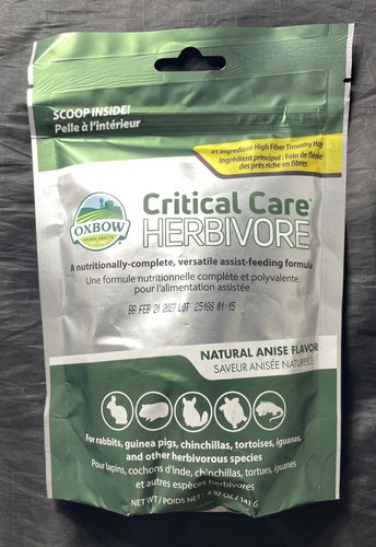 Oxbow animal health - oxbow, critical