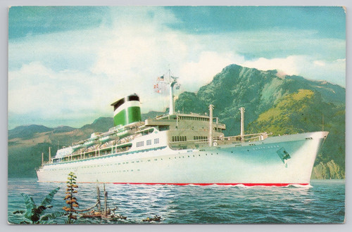 Vintage postcard grace line - vintage,