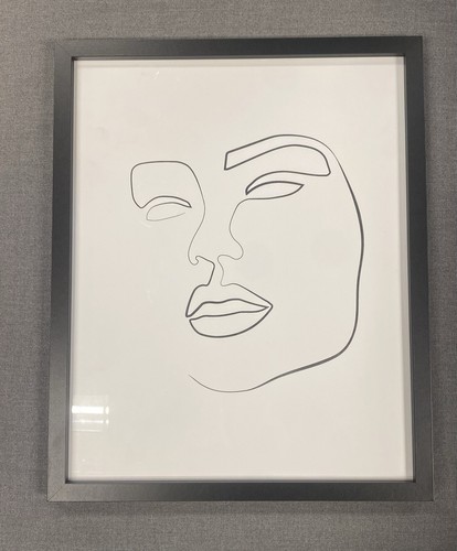 Black photo picture frame - picture,