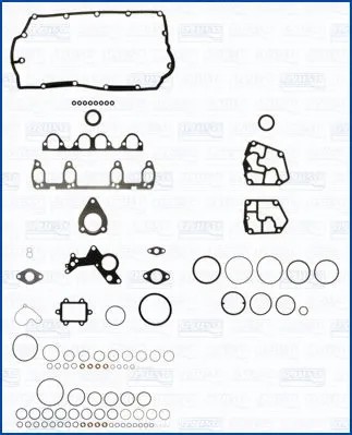 Full gasket set engine - full, fits