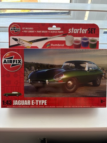 Airfix jaguar type - e-type, starter