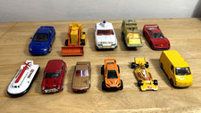 11x Vintage Diecast Vehicle Bundle Job Lot Matchbox Superkings Maisto & More