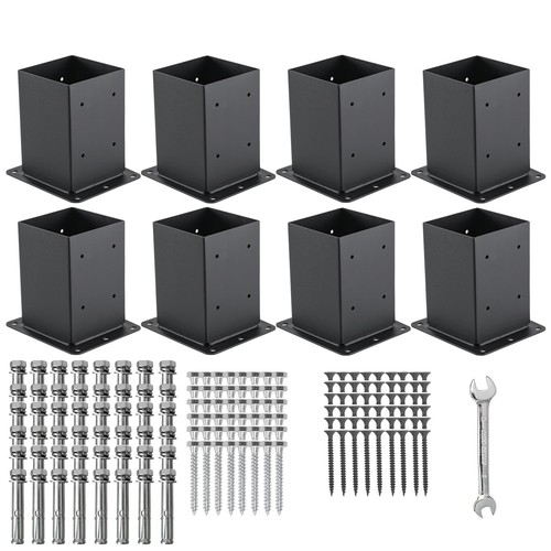 Axwhys 4x4 post base pcs - post,