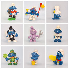 Vintage Smurf Figures - Peyo -