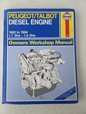 Peugeot Talbot Diesel Engine