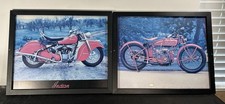Set of 2 Indian Motorcycle