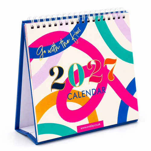 2027 month view desk - month,