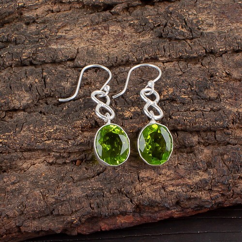 Peridot gemstone 925 - peridot, sterling
