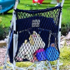 .Stroller/Buggy Shopping Bag Storage Net BLACK fits Maclaren, Quinny Buzz Zapp,,