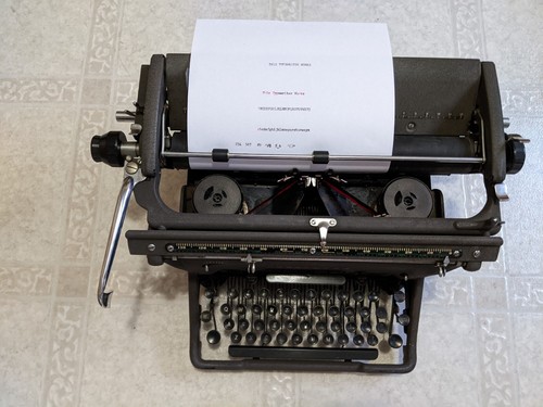 Underwood master manual - underwood,