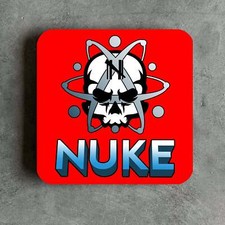 Robocop nuke drinks coaster - nuke,