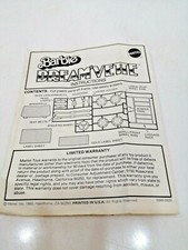 barbie dream'vette instructions original no tears or marks spare leaflet paperwo