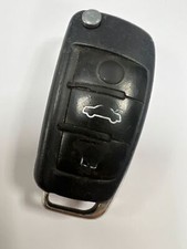 GENUINE AUDI 3 BUTTON REMOTE FLIP KEY FOB A6 Q7 ETC TESTED 4F0837220R !!