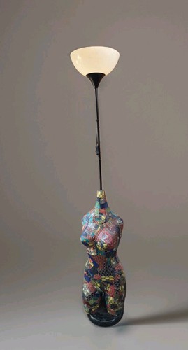 Mannequin body tall floor lamp - tall,