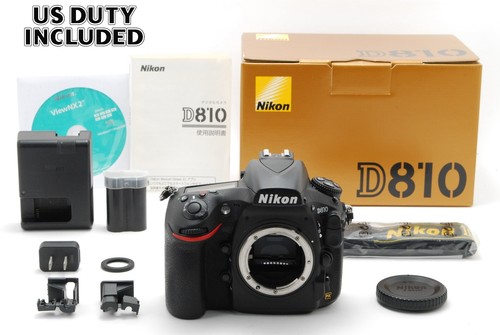 Top mint box nikon d810 - [top,
