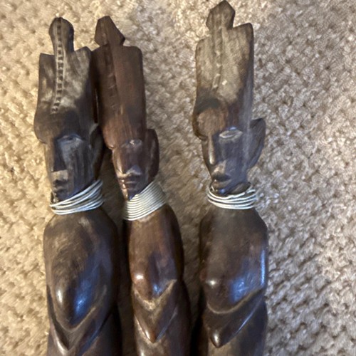 Vintage african hand carved - hand,