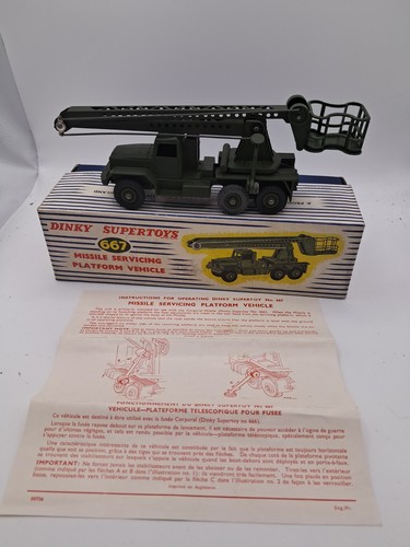 Dinky supertoys 667 missile - dinky,