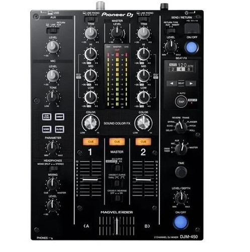 Pioneer djm 450 - 4, channel