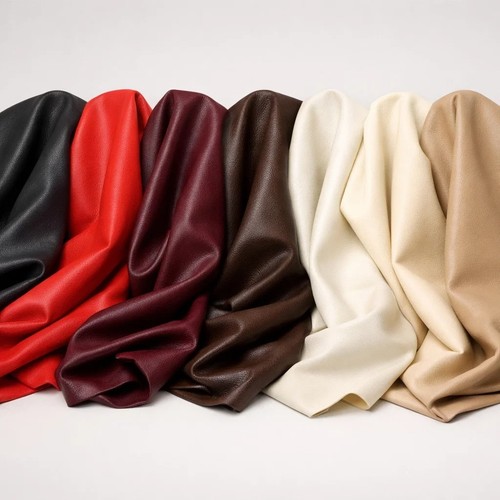 Soft faux leather fabric - faux,