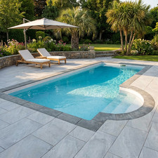 Light Grey Porcelain Patio